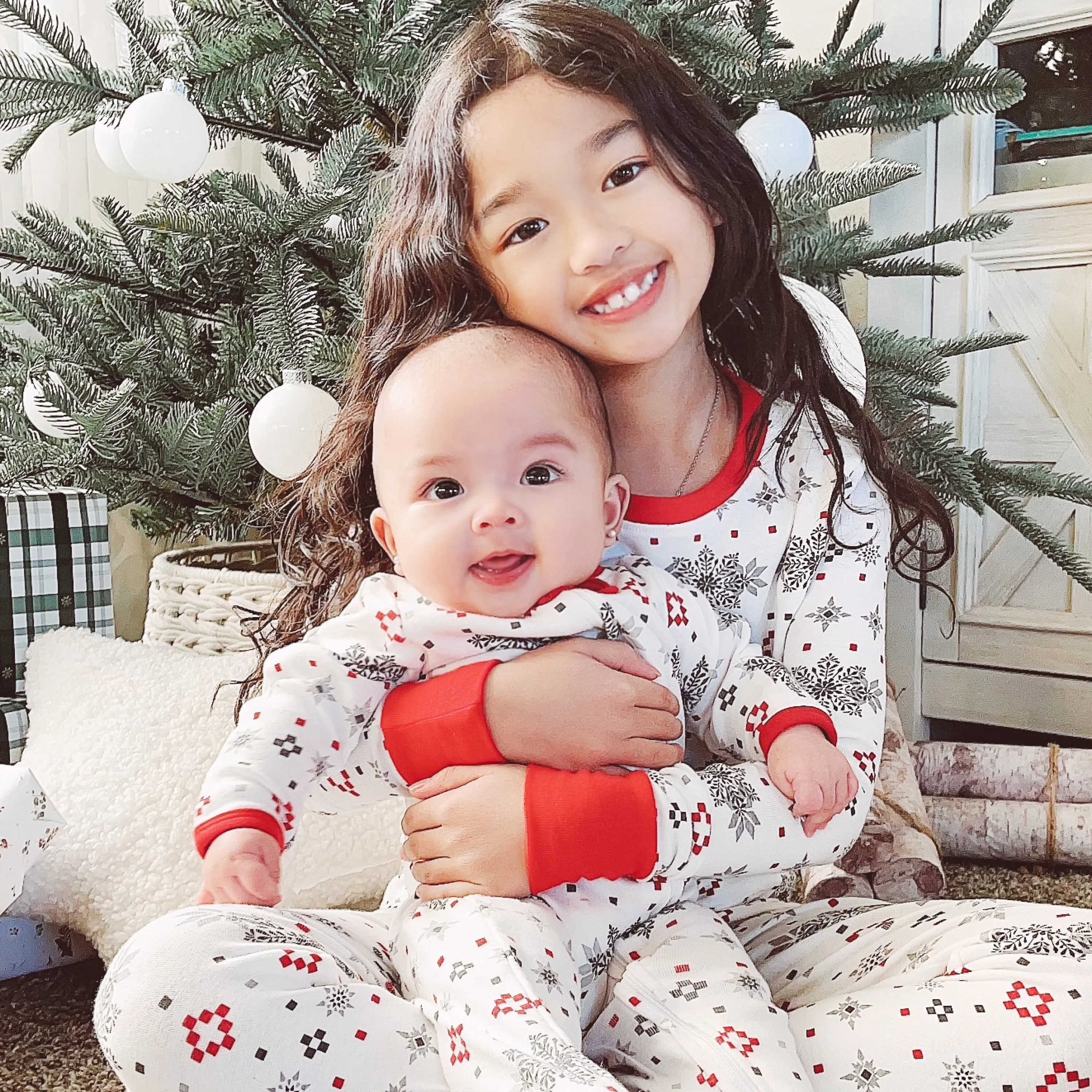 4-Piece Organic Cotton Holiday PJ Set