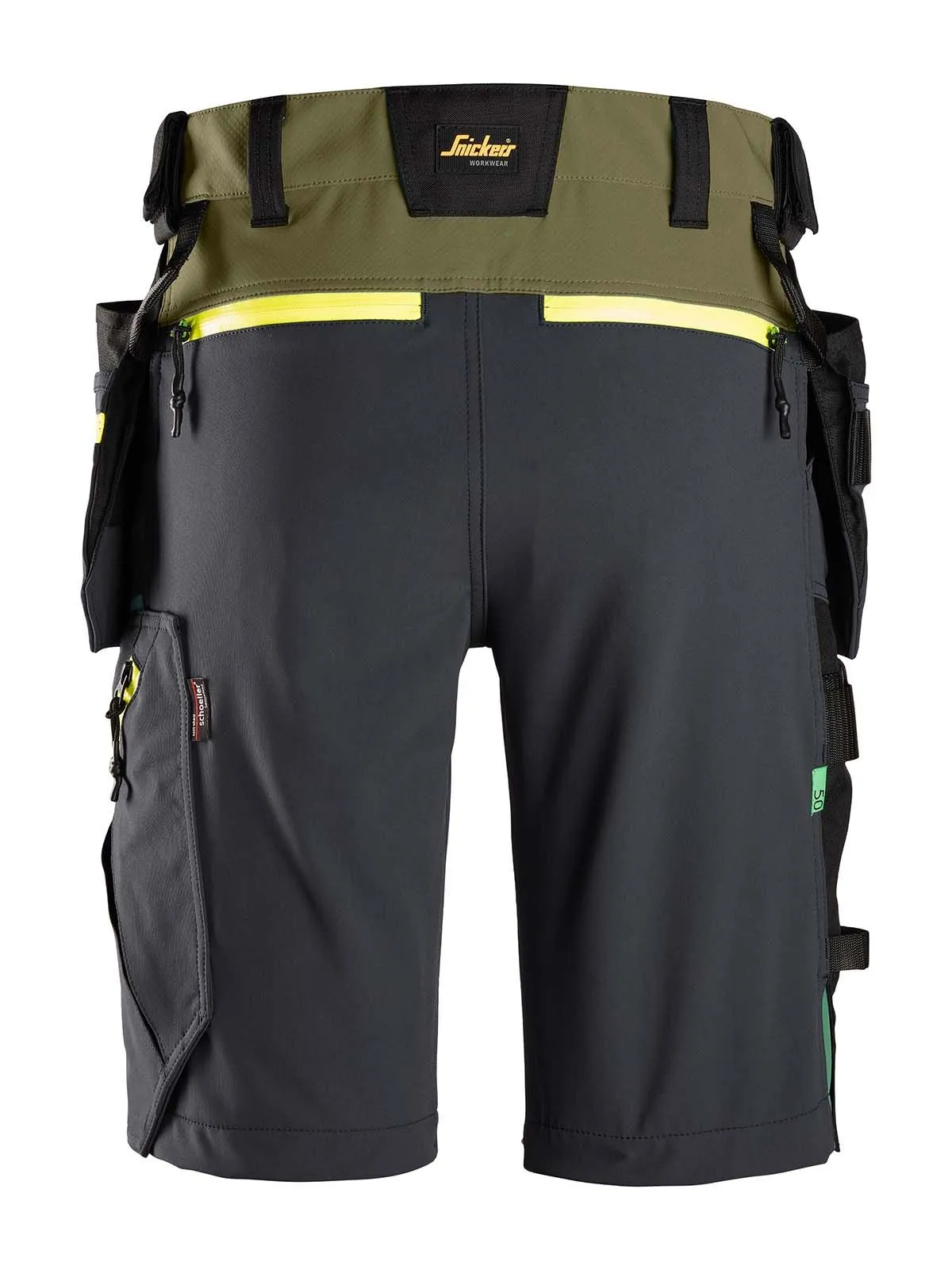 6140&#x20;Work&#x20;Shorts&#x20;Holster&#x20;Pockets&#x20;Softshell&#x20;Stretch&#x20;-&#x20;Snickers