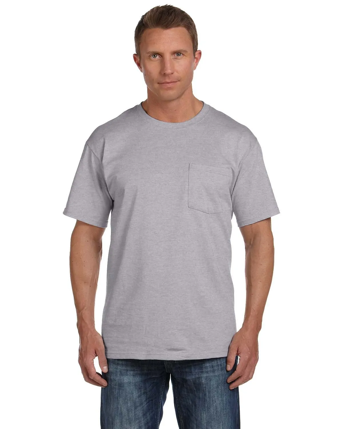 Adult Hd Cotton� Pocket T-Shirt