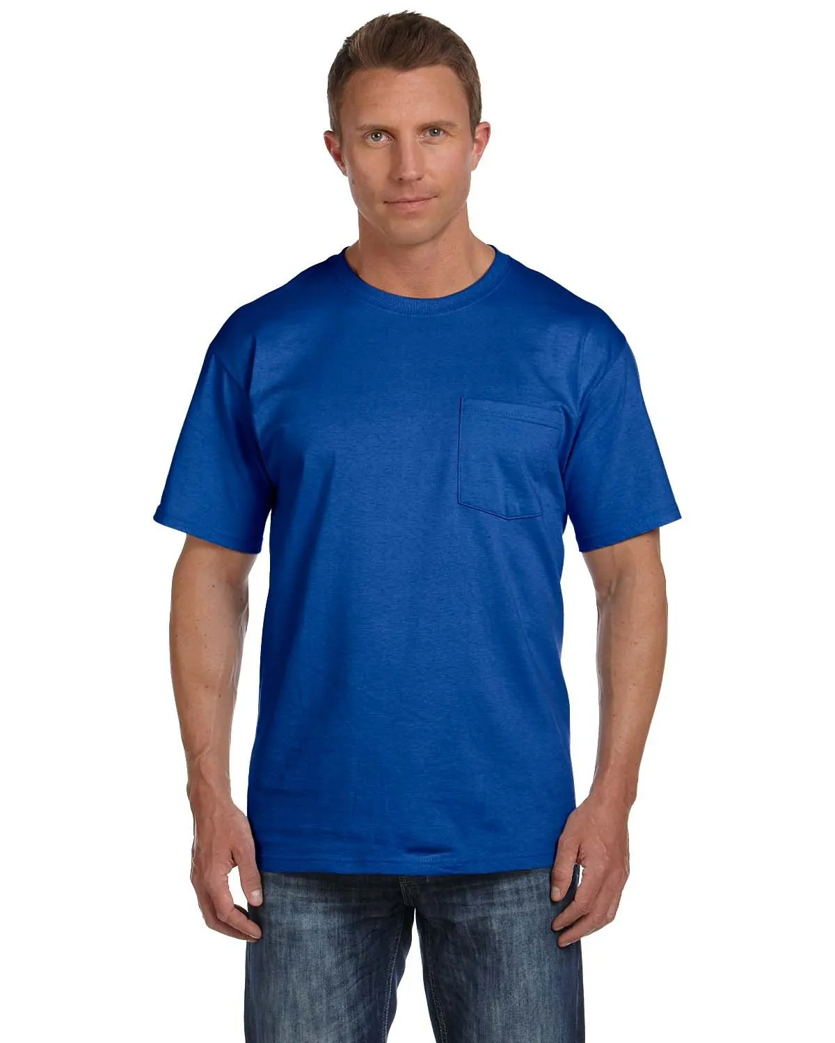 Adult Hd Cotton� Pocket T-Shirt