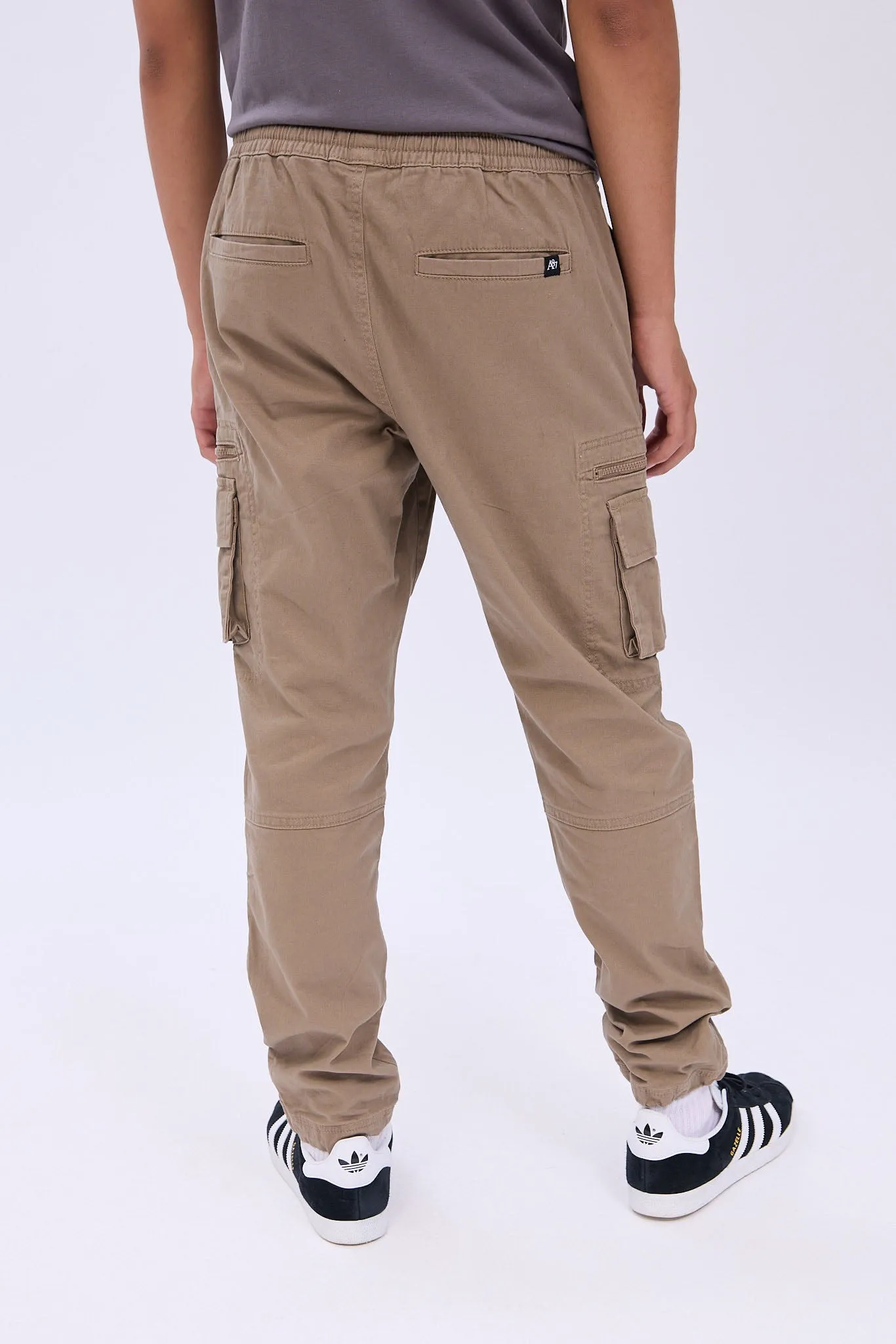 AERO Zip Cargo Twill Jogger
