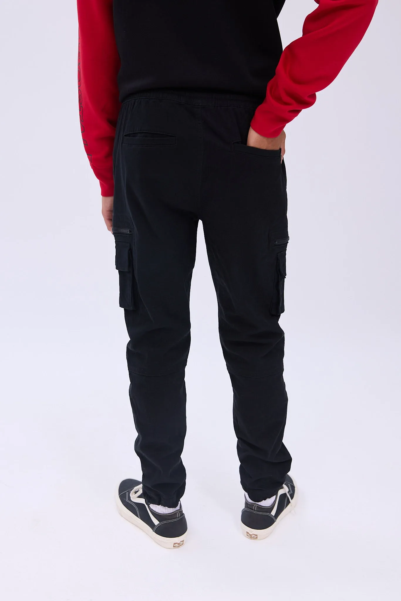 AERO Zip Cargo Twill Jogger