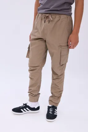 AERO Zip Cargo Twill Jogger