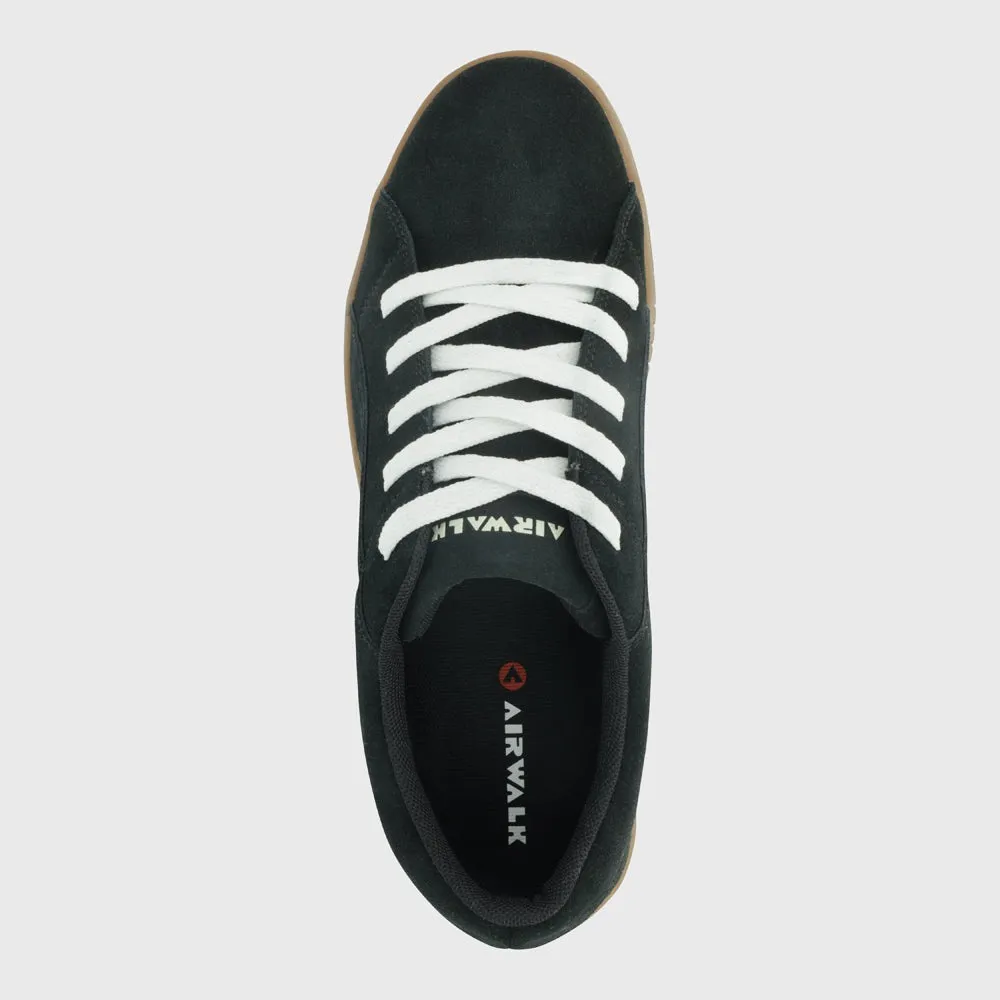 Airwalk Mens One Black Sneaker: Enhanced Comfort and Style