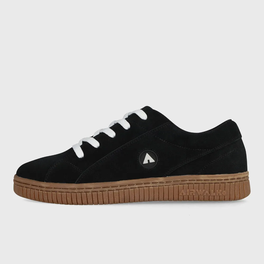 Airwalk Mens One Black Sneaker: Enhanced Comfort and Style