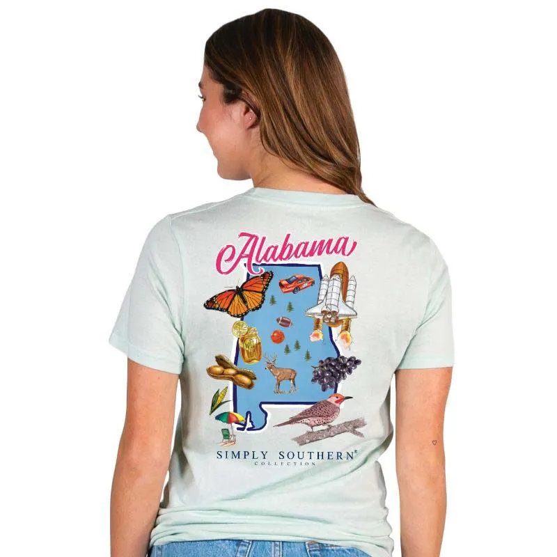 Alabama State Short Sleeve T-Shirt