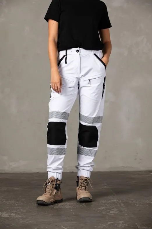 ANTHEM WOMEN'S TRIUMPH PANT WITH TAPE - WHITE