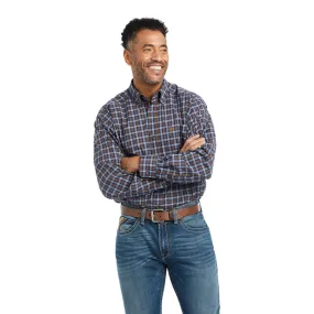 'Ariat' Men's Pro Series Giacomo Stretch Classic Fit - Estate Blue