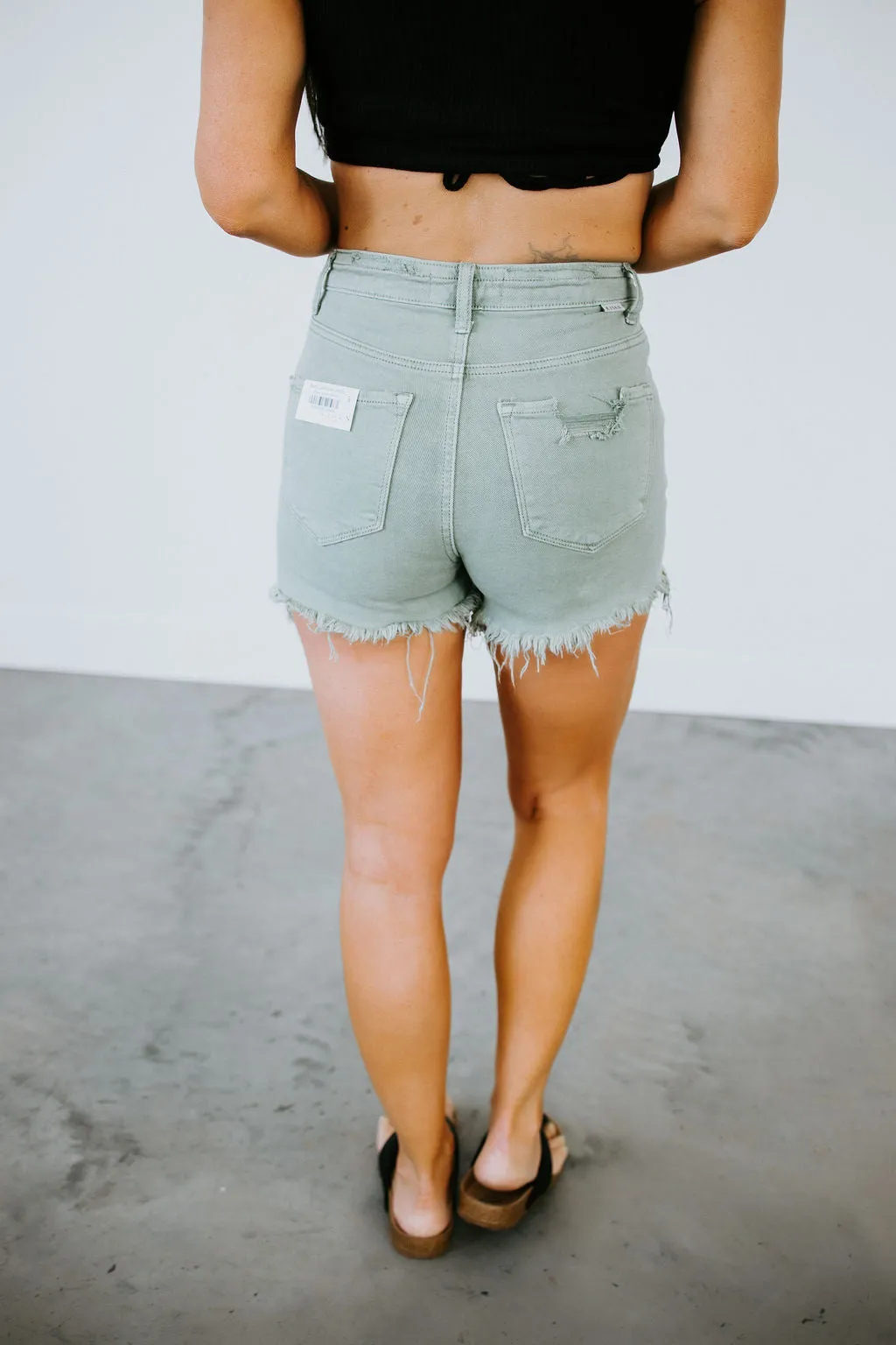 Berlin Distressed Shorts
