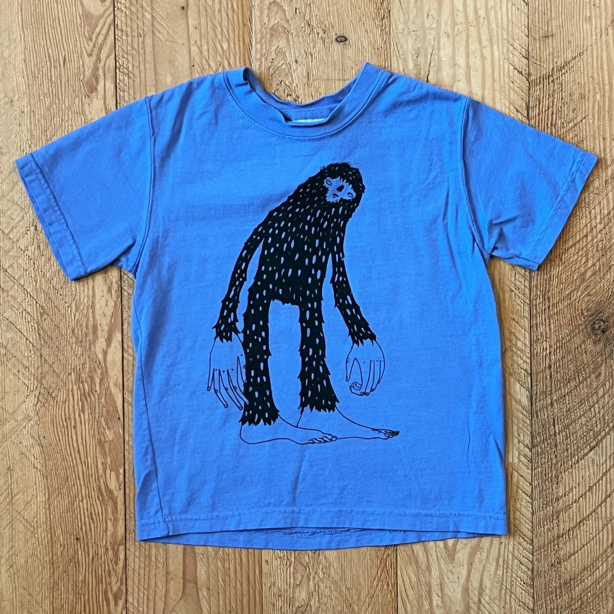 Bigfoot - Youth Cotton Garment Dyed T-Shirt (Deep Forte)