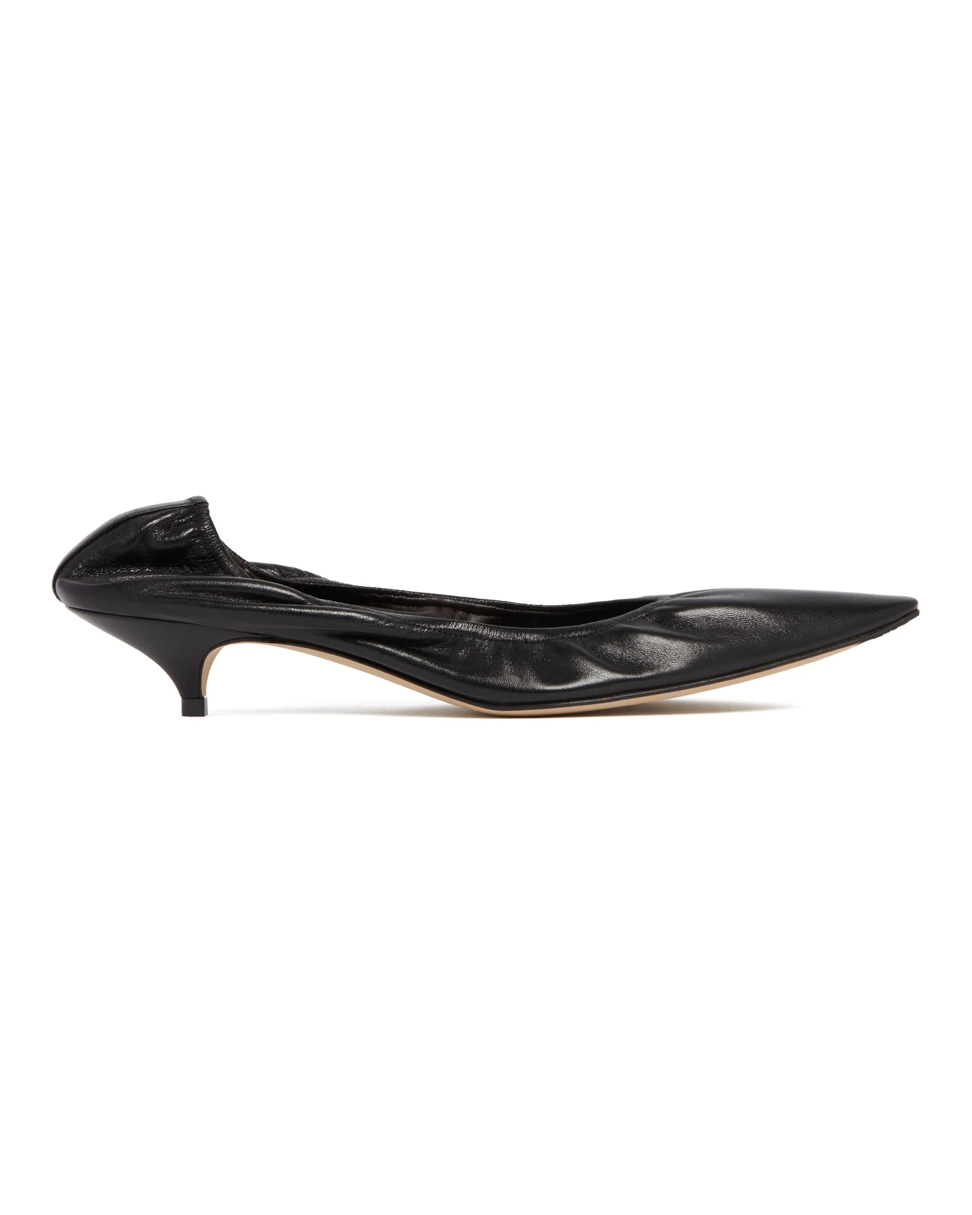 Black Liisa Kitten Heels