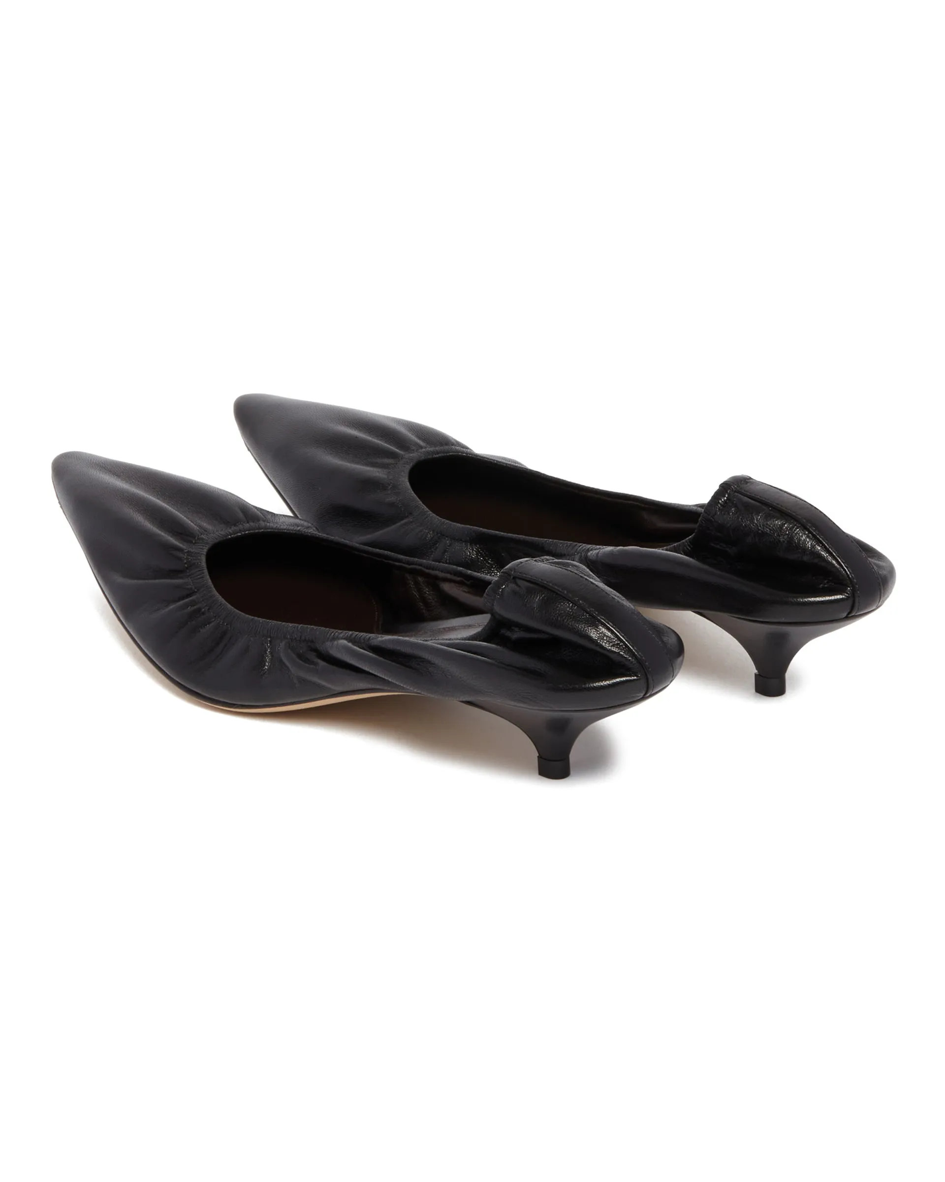 Black Liisa Kitten Heels
