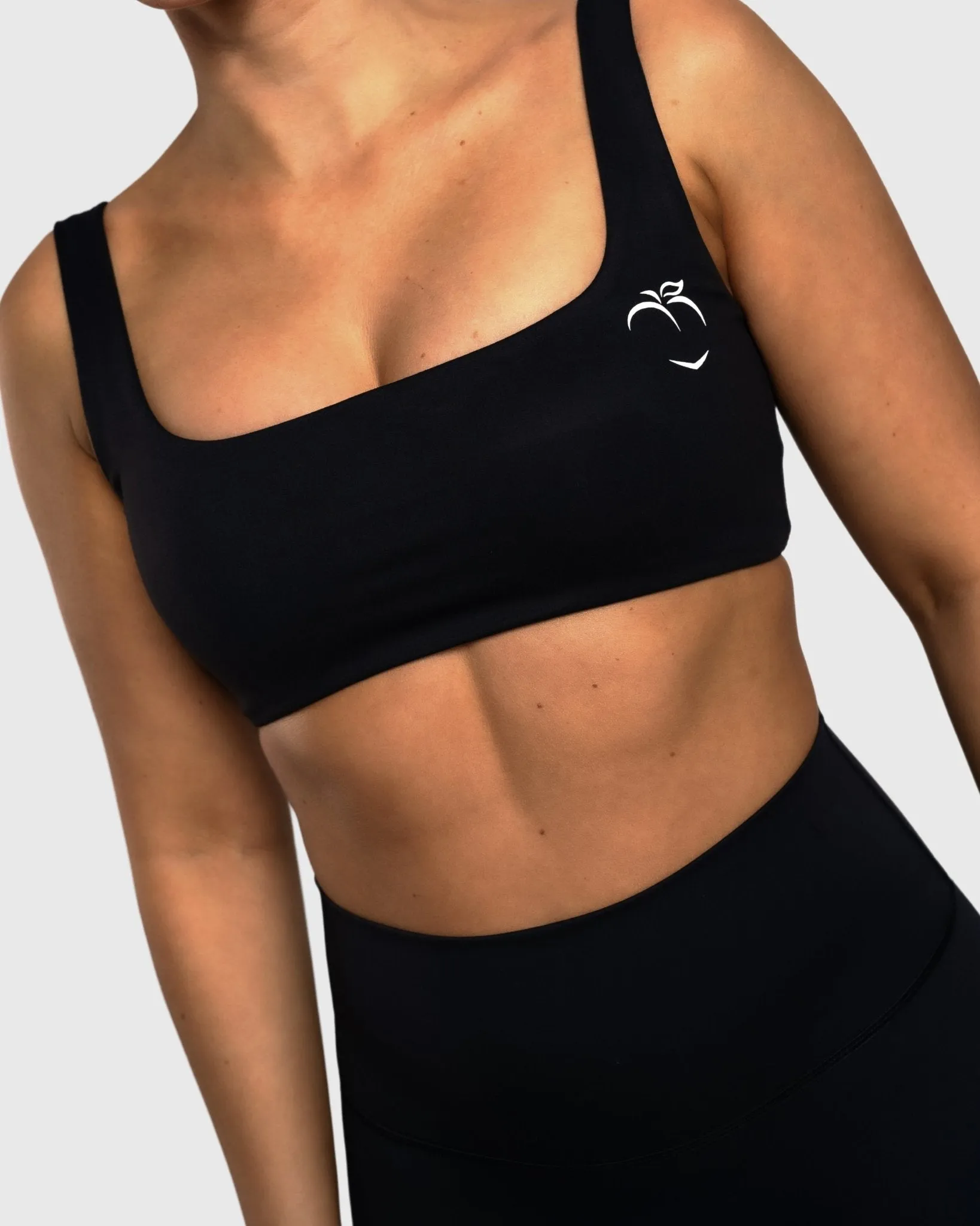 Black Refine Sports-bra