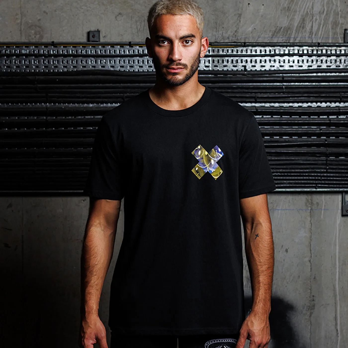Blowout Smiley X Imprint - Tshirt - Black