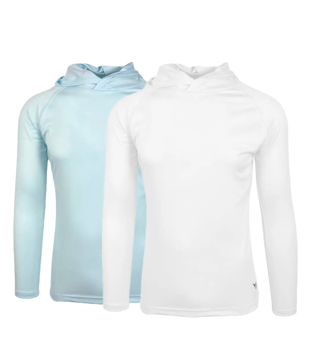 BLUEFIN LADIES SUPER LEGGERA EXOTIC FLOWERS SOLAR HOODIE