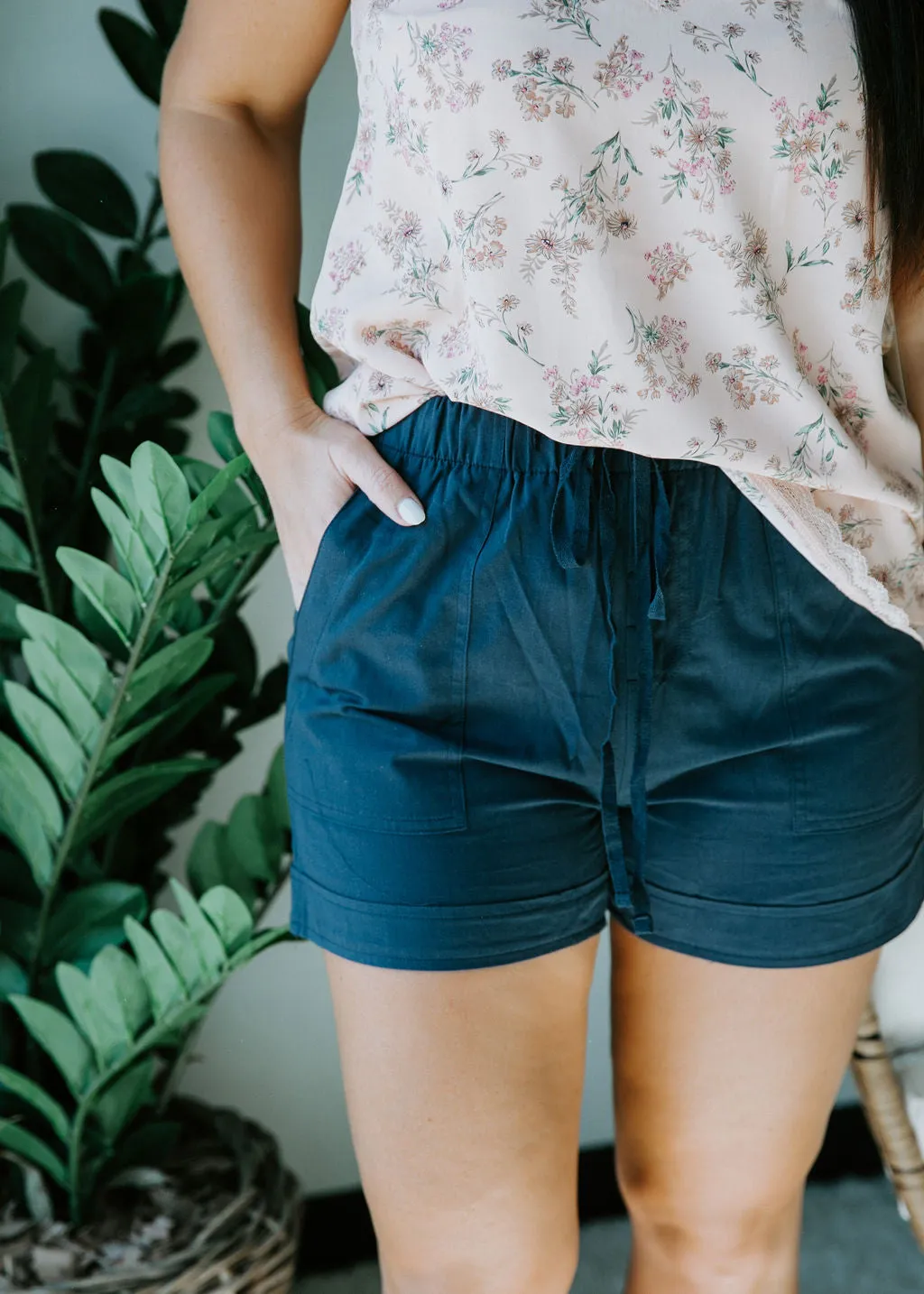 Bradfield Pocketed Tencel Shorts FINAL SALE