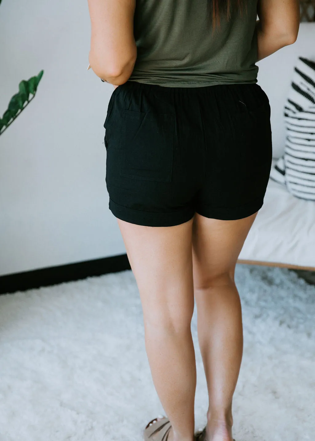 Bradfield Pocketed Tencel Shorts FINAL SALE