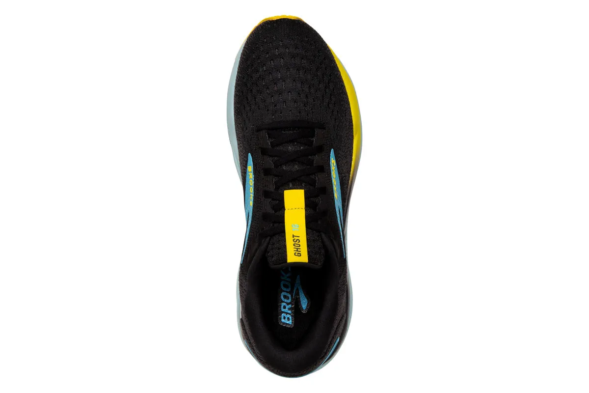 Brooks Ghost 16 2E Black/Forged Iron/Blue Mens