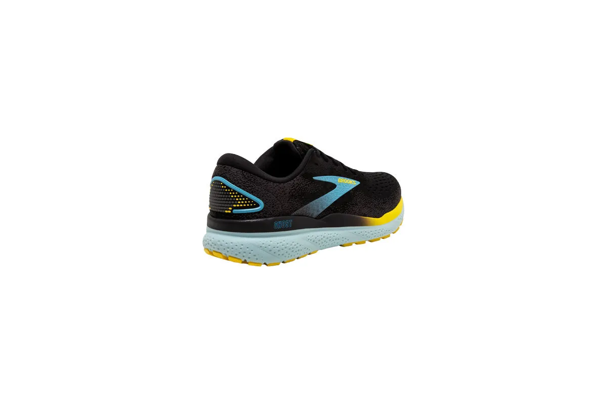 Brooks Ghost 16 2E Black/Forged Iron/Blue Mens