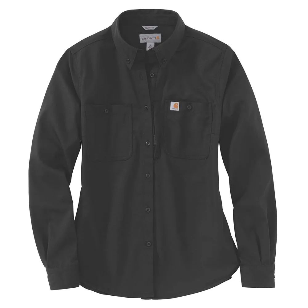 Carhartt&#x20;103106&#x20;Women&#x2019;s&#x20;Rugged&#x20;Shirt&#x20;l&#x2F;s&#x20;-&#x20;Black