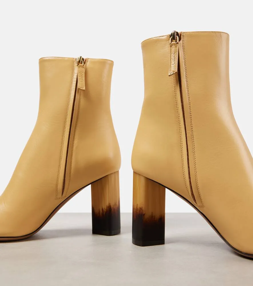 Chloe Georgia leather ankle boots