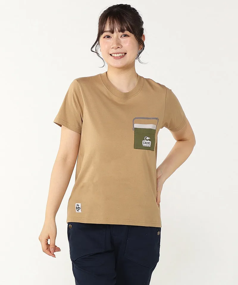 Chums Camper Cooler Pocket T-Shirt