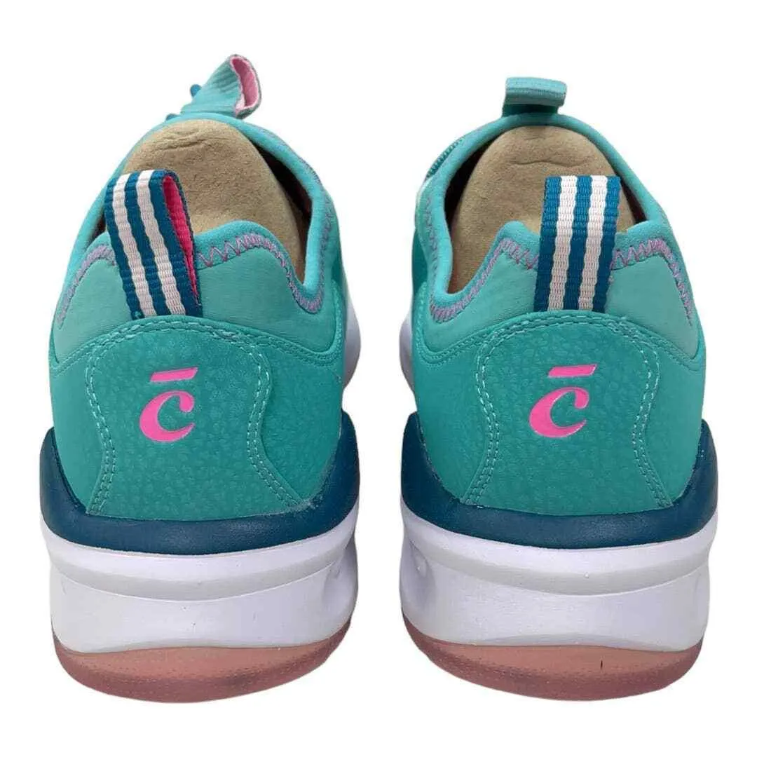 Clove Classic Shoes Sneakers Healthcare Nursing Leopard Pacific Palm Size 8 New