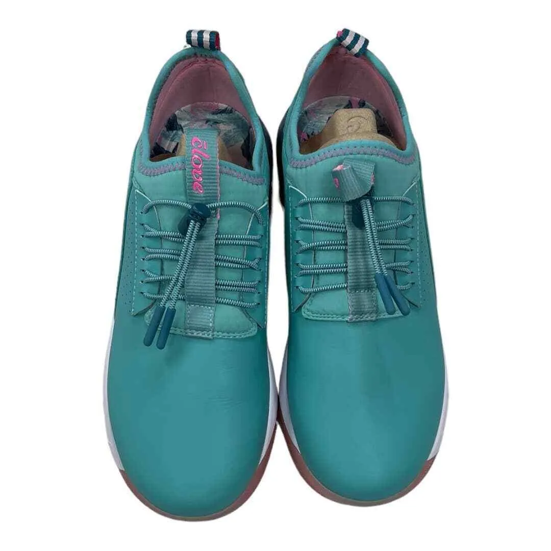 Clove Classic Shoes Sneakers Healthcare Nursing Leopard Pacific Palm Size 8 New