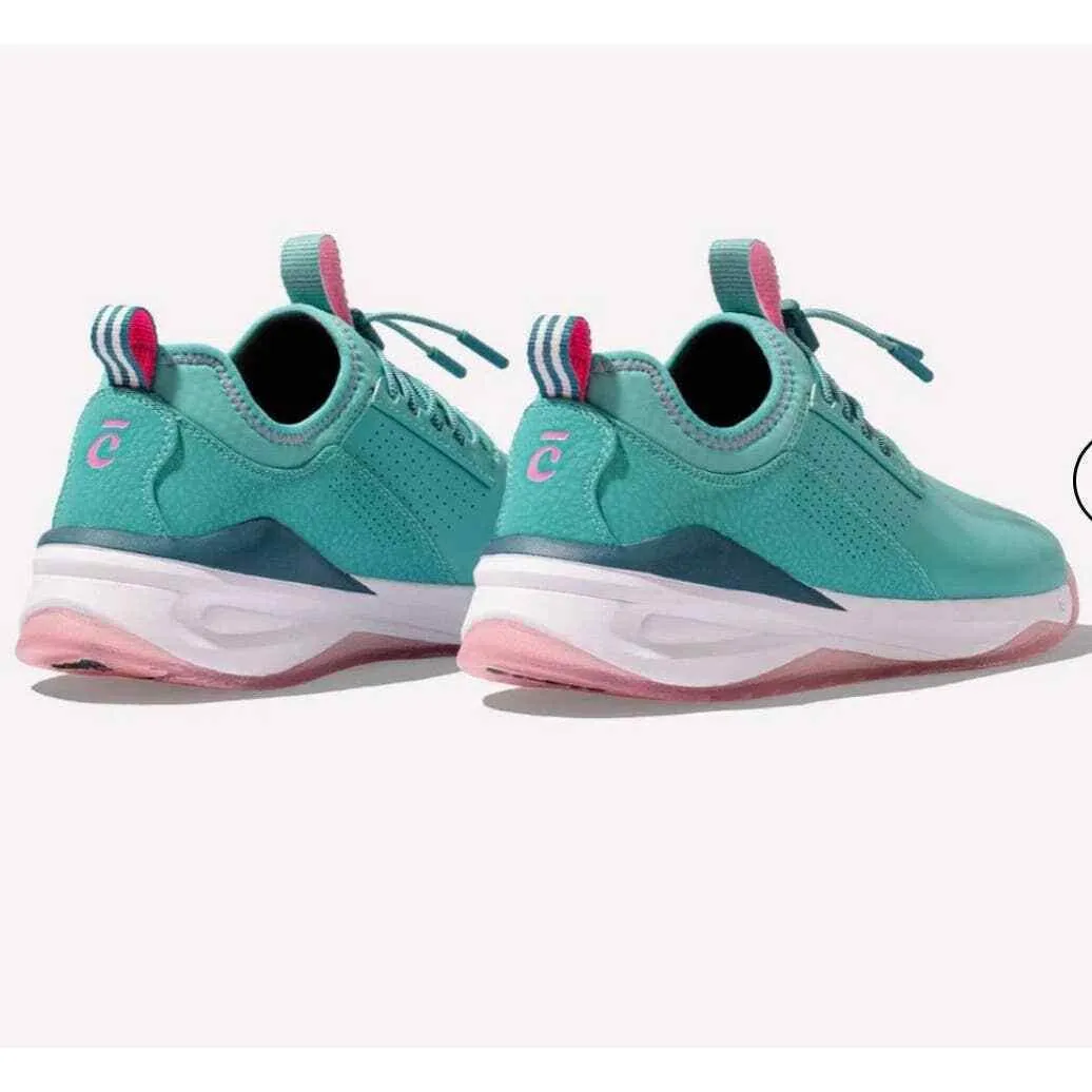 Clove Classic Shoes Sneakers Healthcare Nursing Leopard Pacific Palm Size 8 New