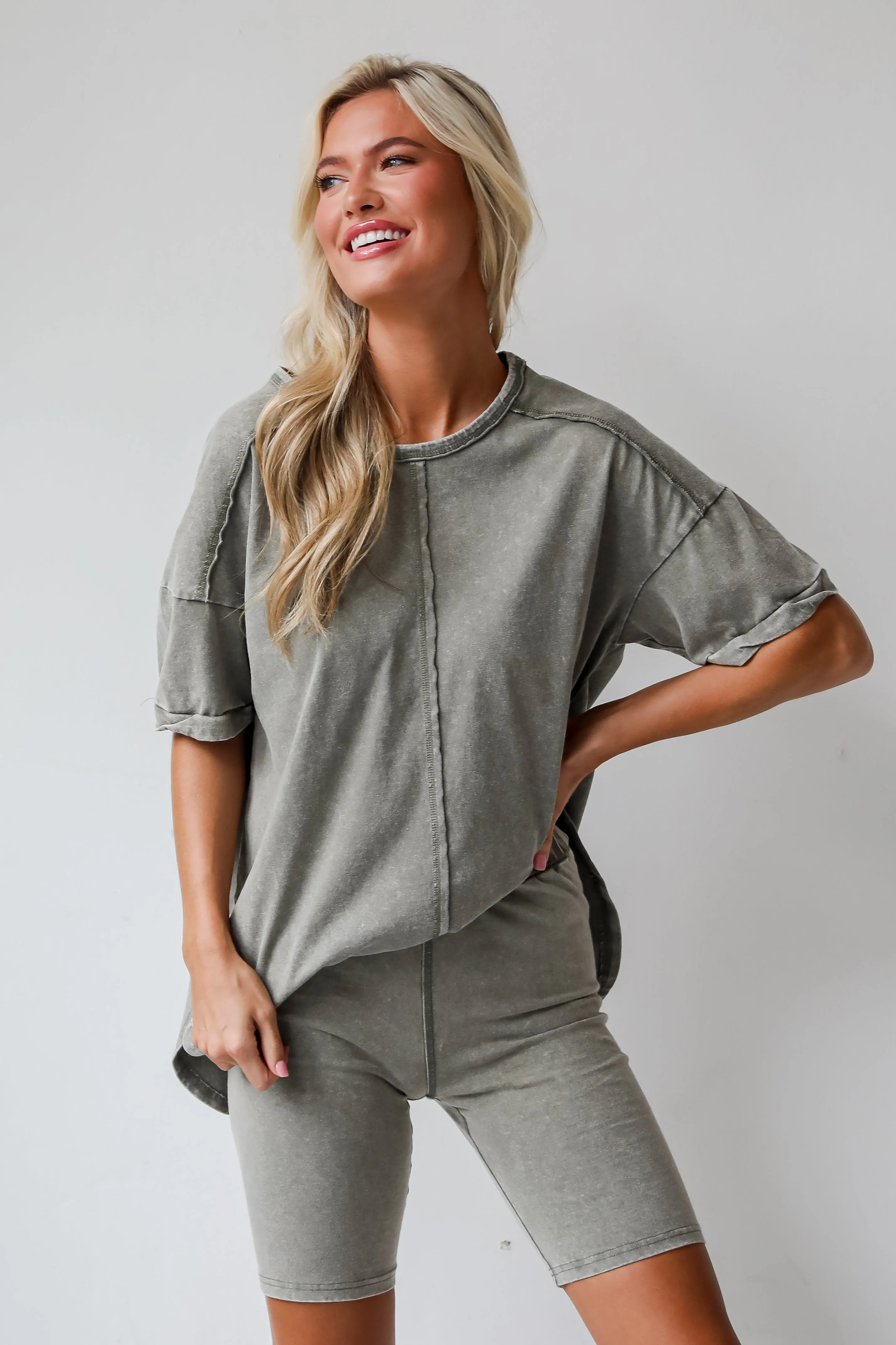 Comfy Mindset Biker Shorts - DU DEAL