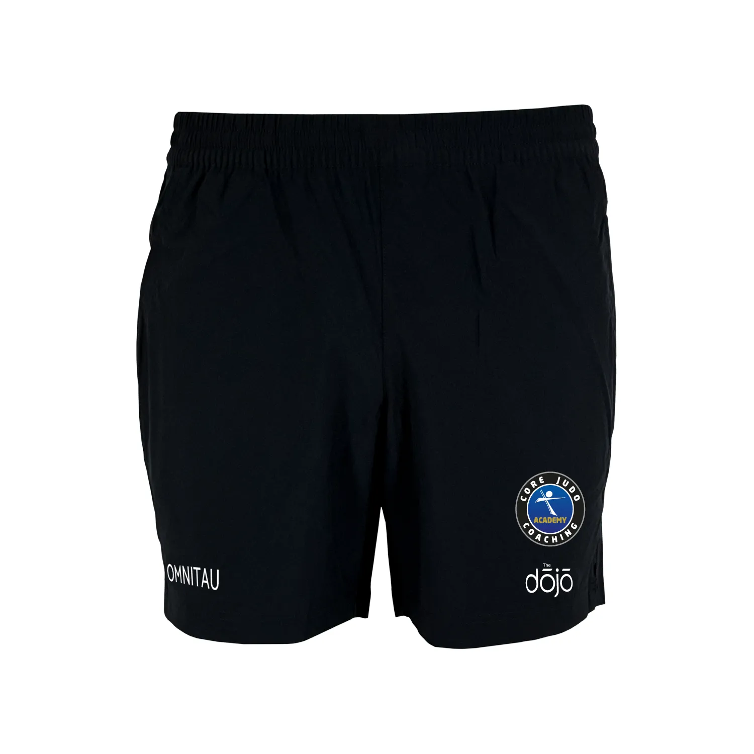 Core Judo Academy Kid's Team Sports Training Shorts - Black