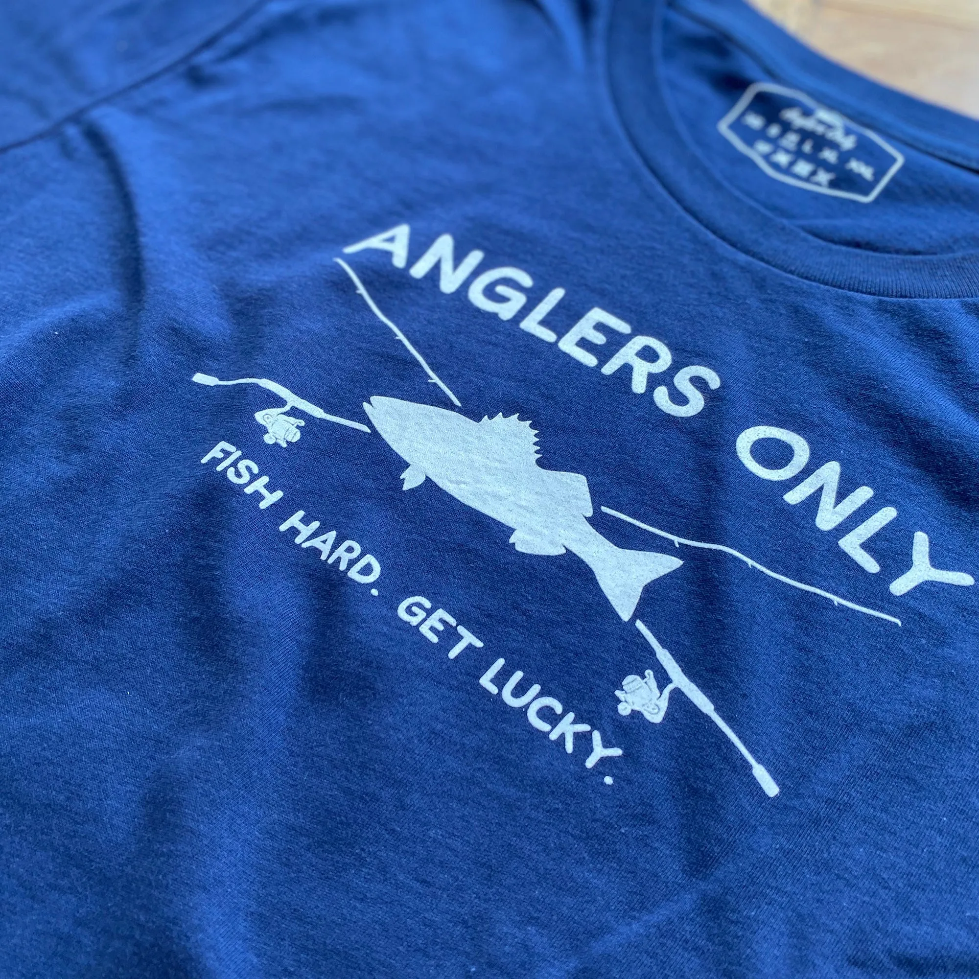 'Cross Stix' T-Shirt - Navy