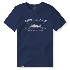 'Cross Stix' T-Shirt - Navy