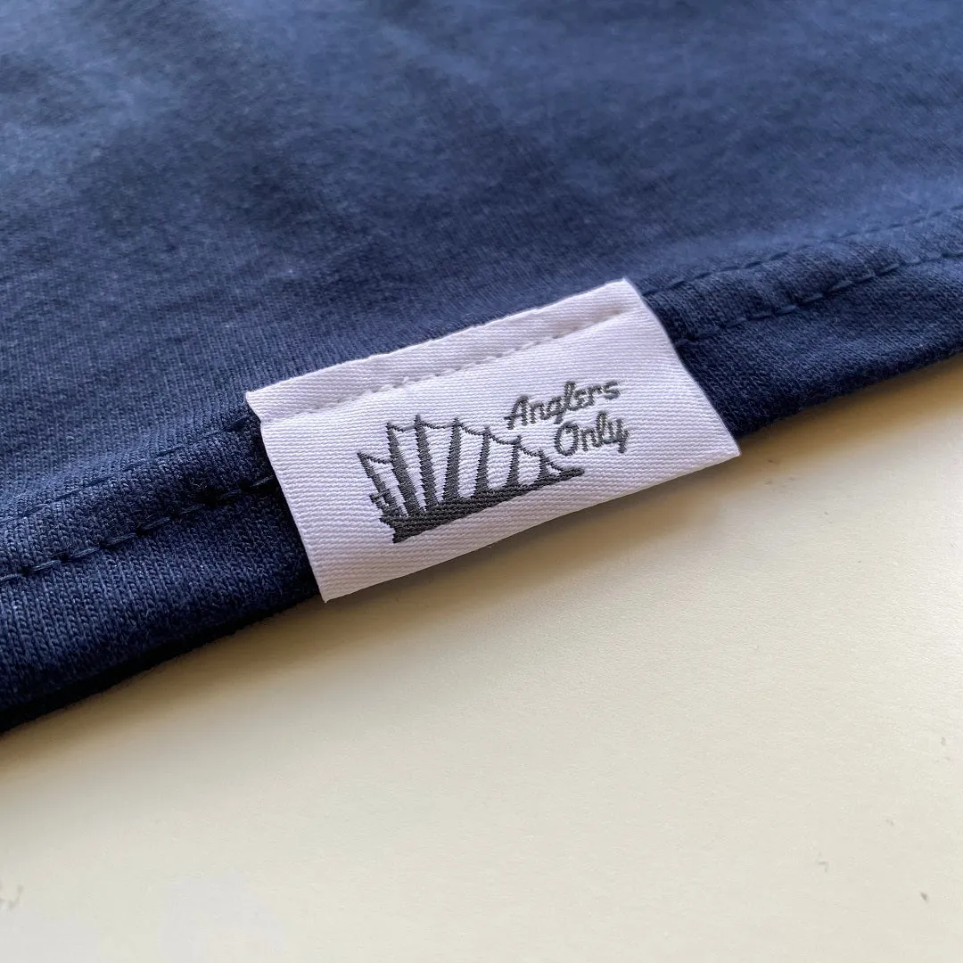 'Cross Stix' T-Shirt - Navy