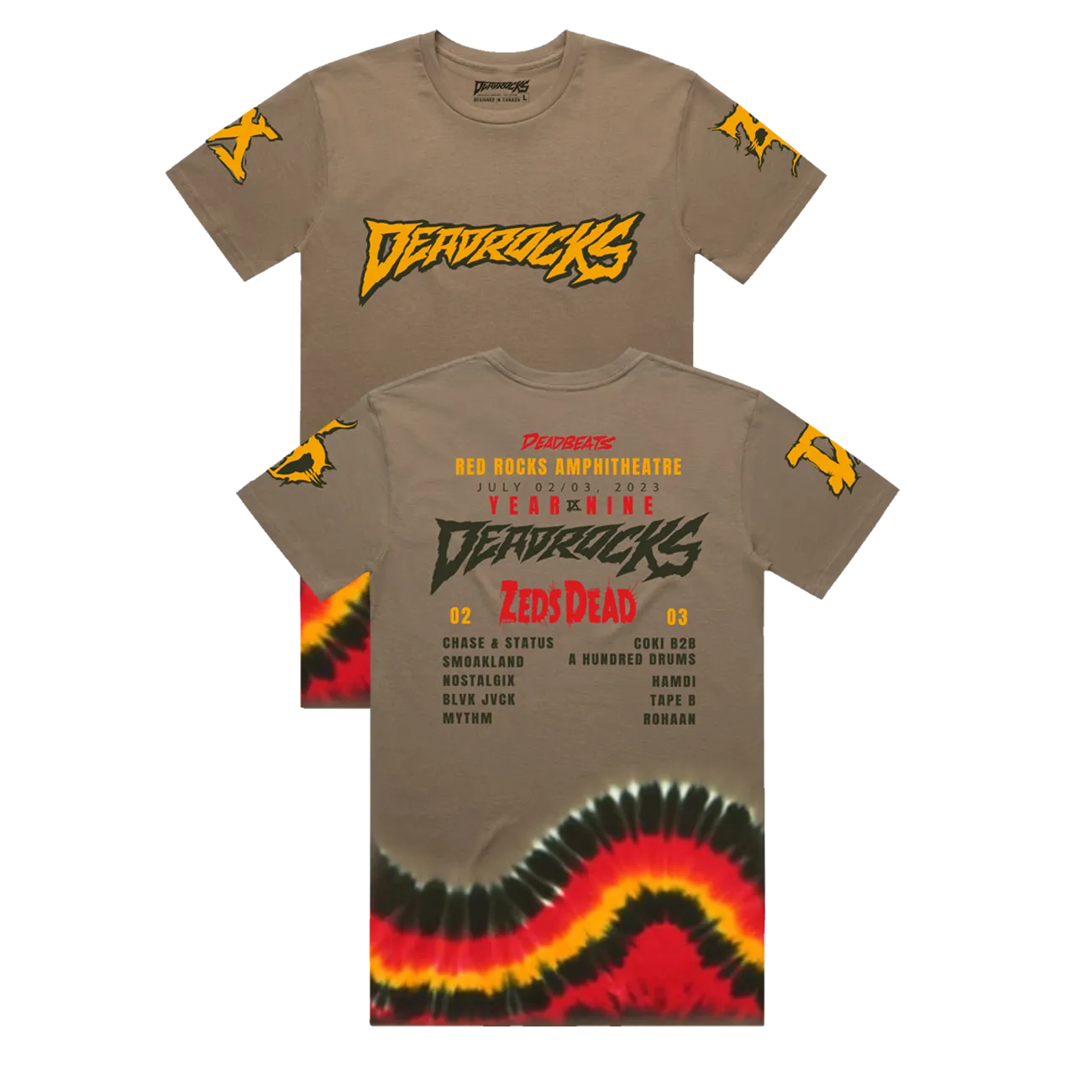Deadrocks IX - Event Tie Dye Tee