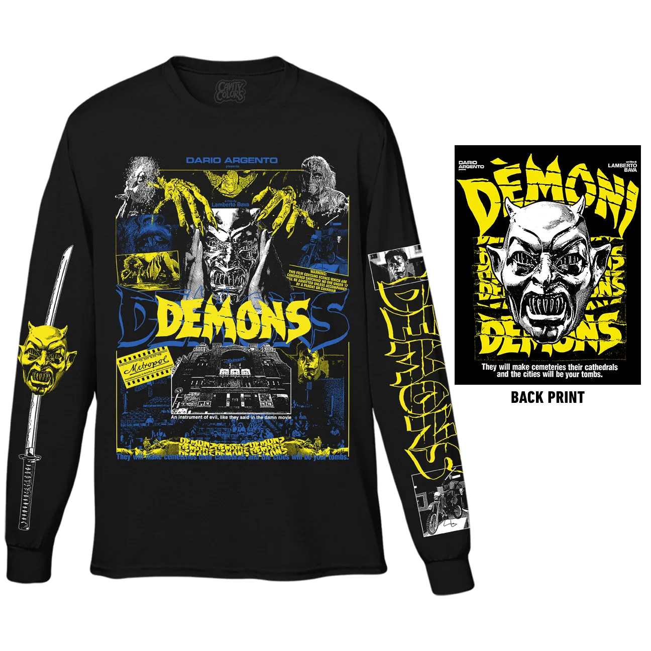 DEMONS: INSTRUMENT OF EVIL - LONG SLEEVE SHIRT