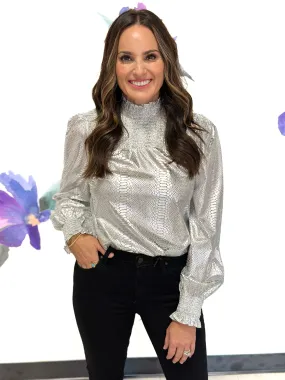 Disco Dreams Metallic Top