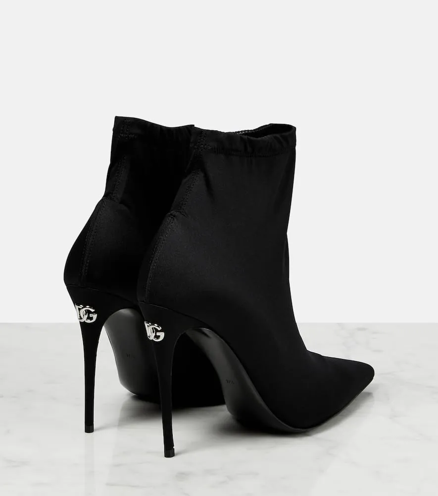 Dolce&Gabbana x Kim jersey ankle boots
