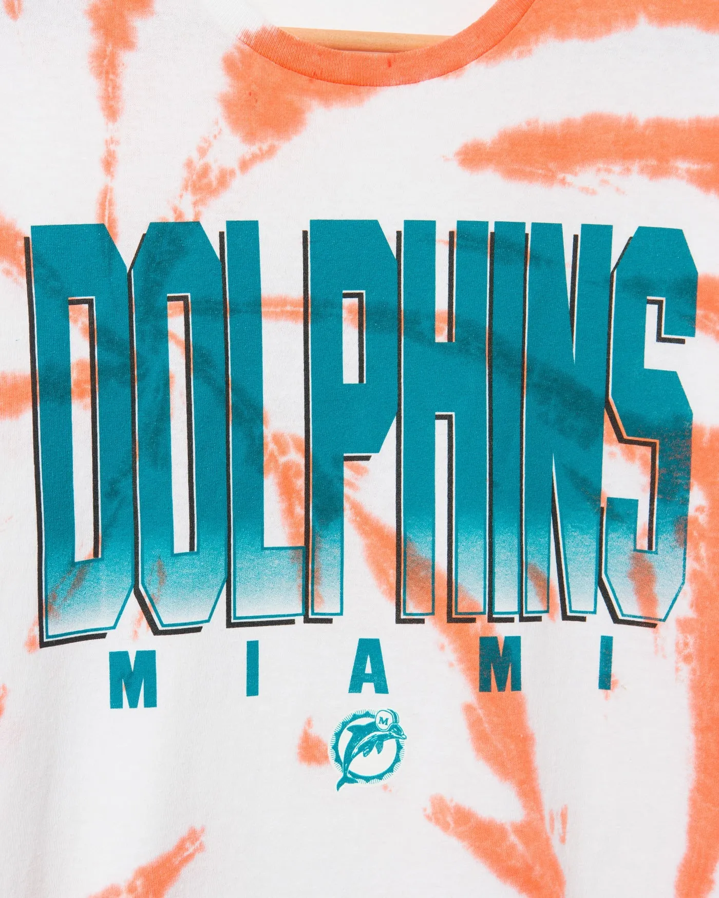 Dolphins Game Time Tie Dye Long Sleeve
