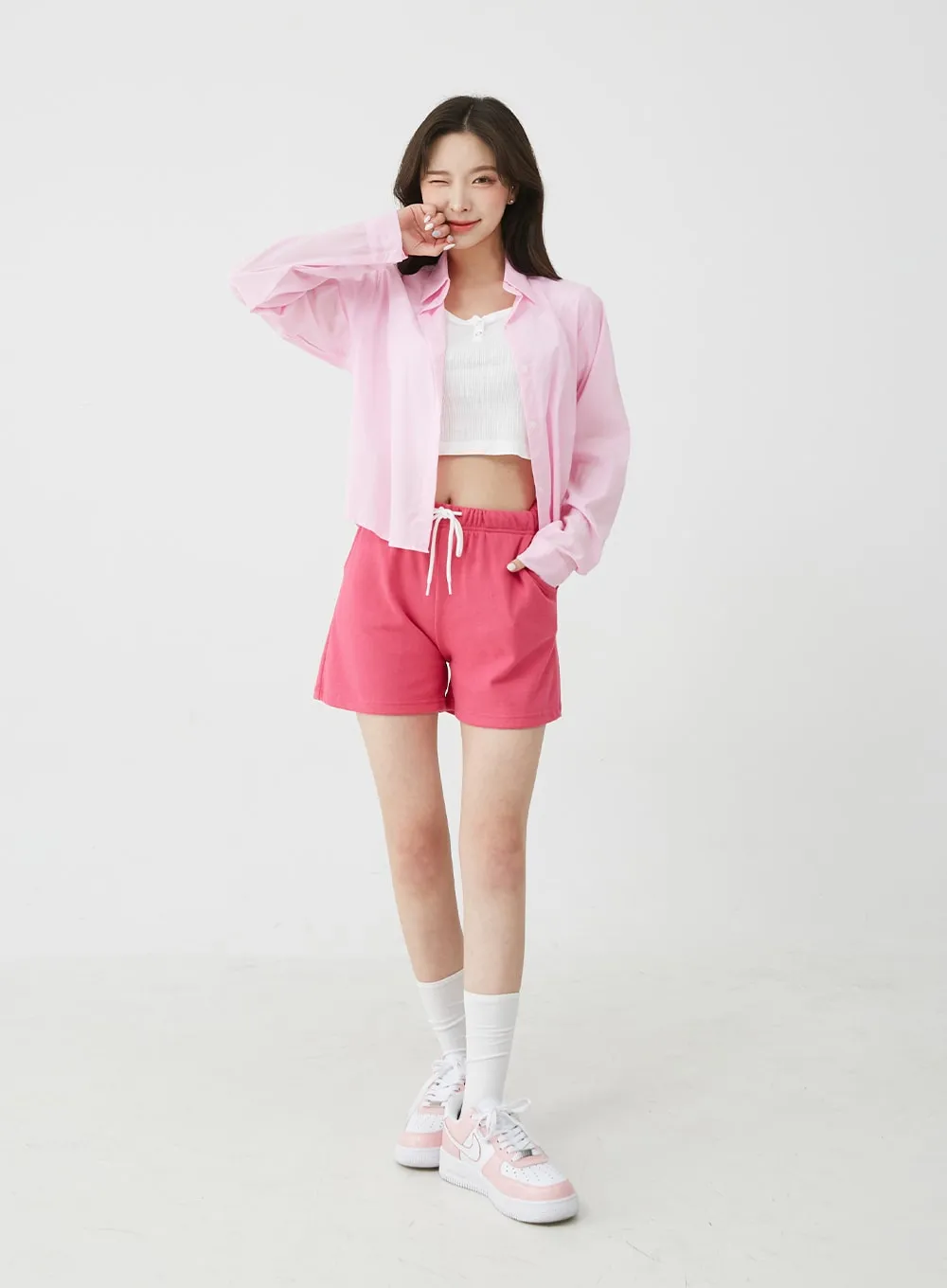 Everyday Summer Cropped Shirt BU1