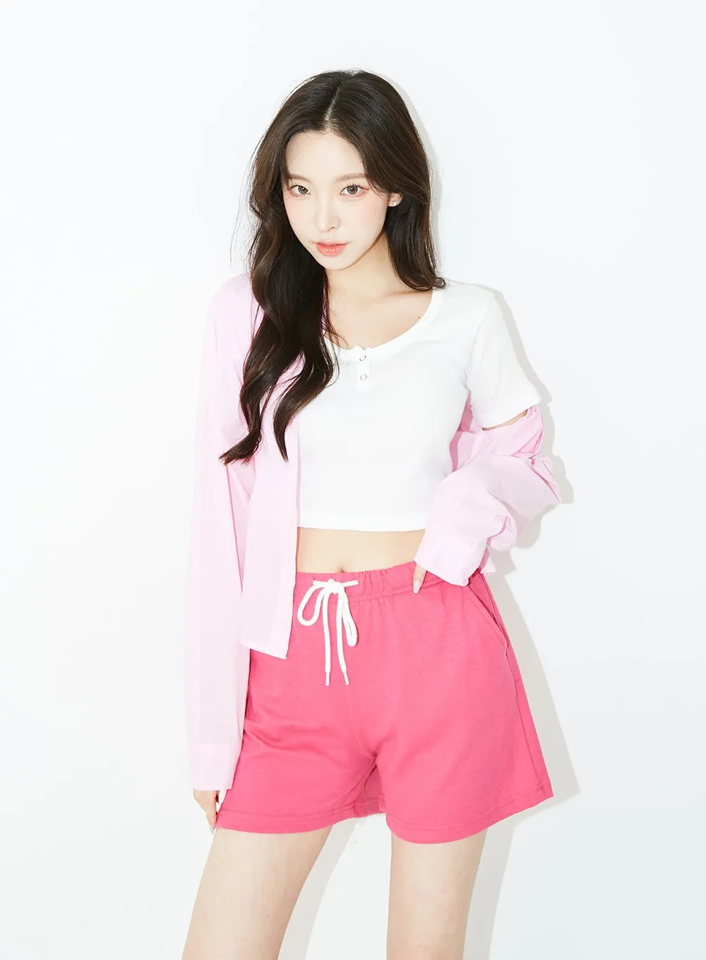 Everyday Summer Cropped Shirt BU1