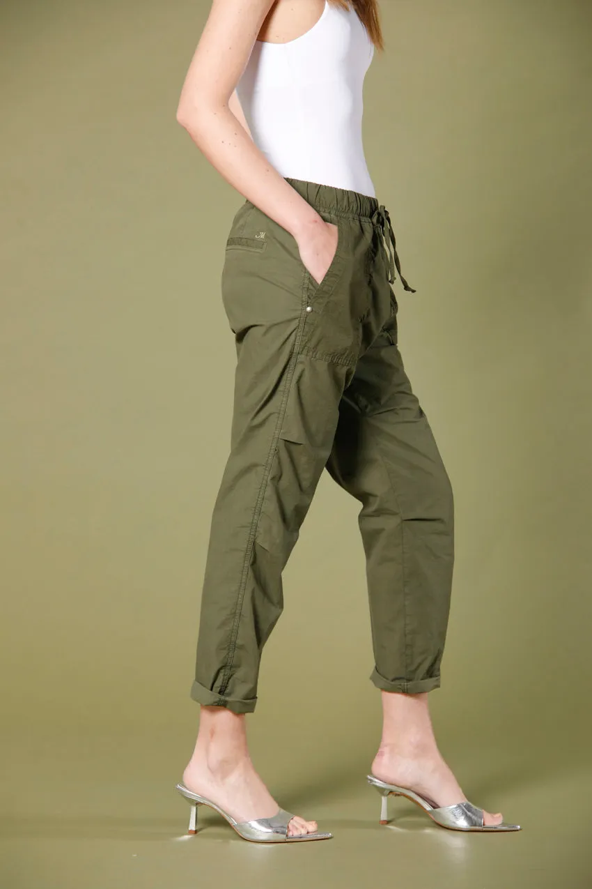 Fatique Jogger pantalone cargo jogger donna in tela paracadute relaxed
