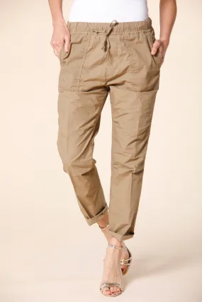 Fatique Jogger pantalone cargo jogger donna in tela paracadute relaxed