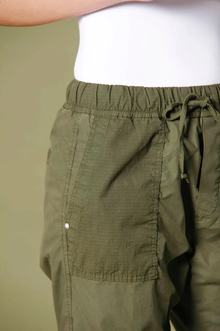 Fatique Jogger pantalone cargo jogger donna in tela paracadute relaxed