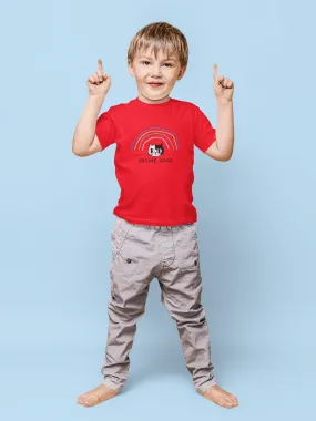 Feline good Printed red Kids T-shirts