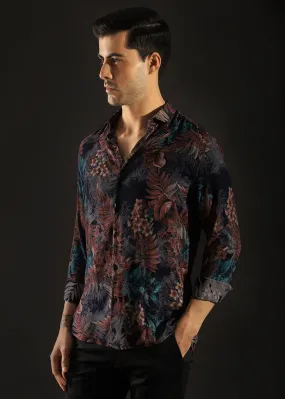Foliage Leaf Feather shirt