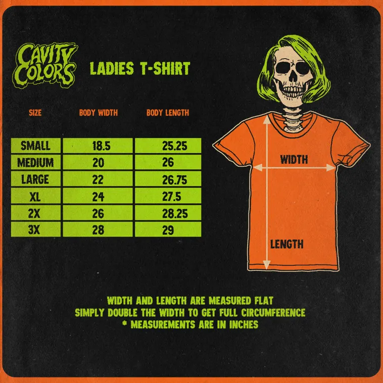 GHOST FACE: FIRE IN THE NIGHT - LADIES T-SHIRT