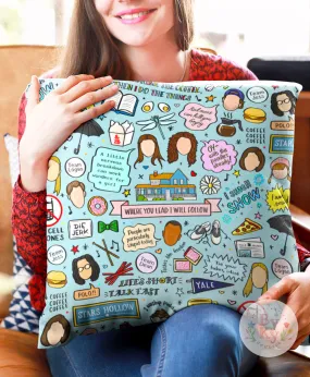 Gilmore Girls Throw Pillow