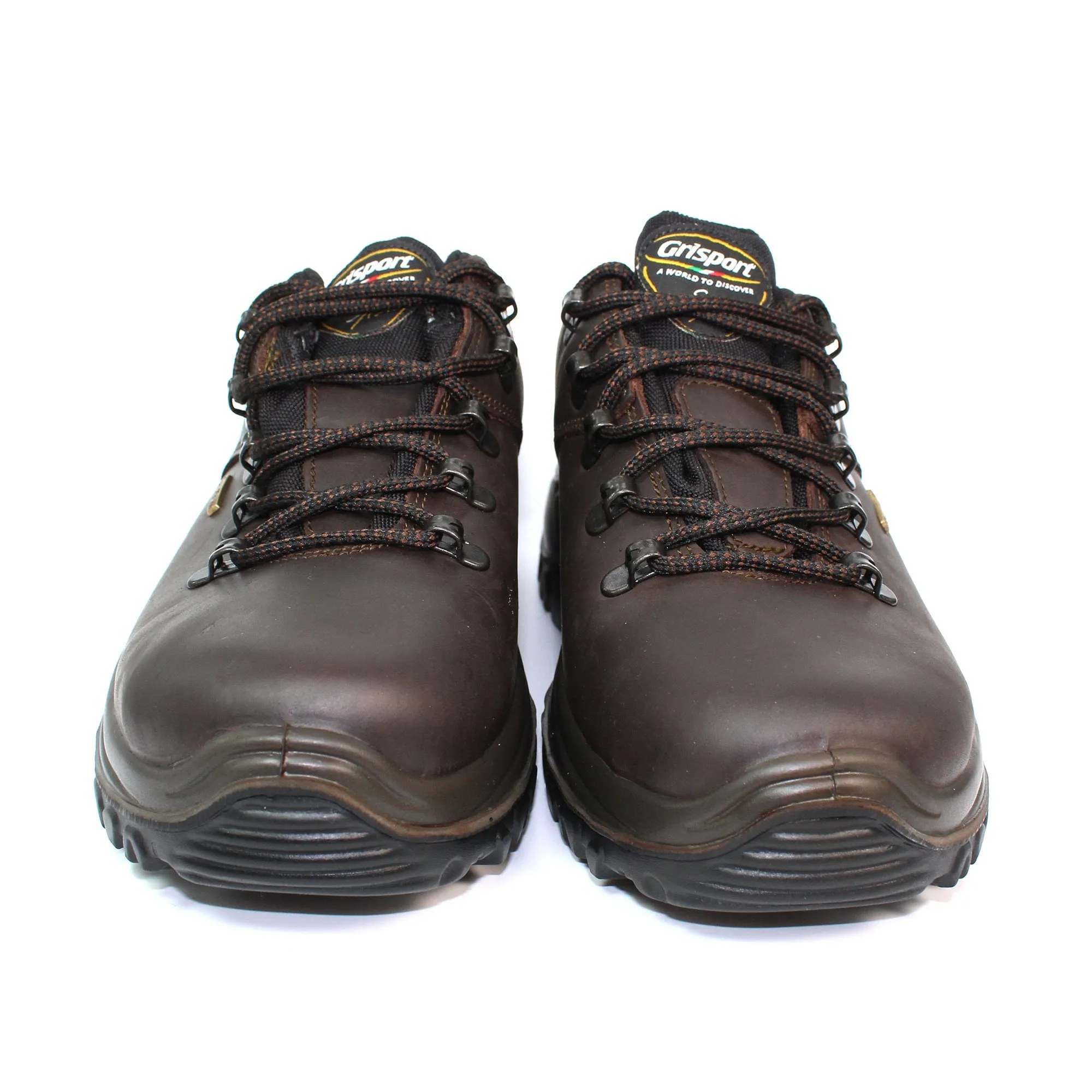 Grisport Dartmoor Brown Unisex Comfortable Leather Walking Lace Up Shoes