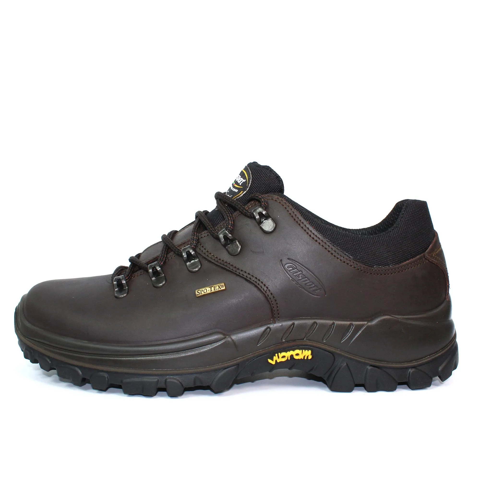 Grisport Dartmoor Brown Unisex Comfortable Leather Walking Lace Up Shoes